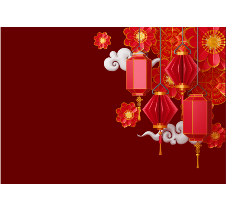 Kineski zid 3d efekt 3d zidni zid - TenStickers