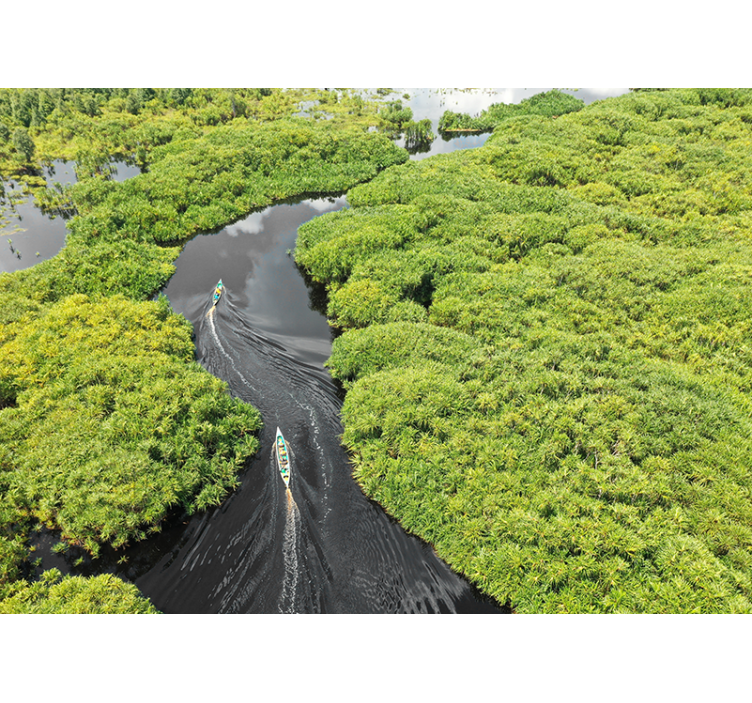 Foto tapeta slikovito riječno putovanje - TenStickers