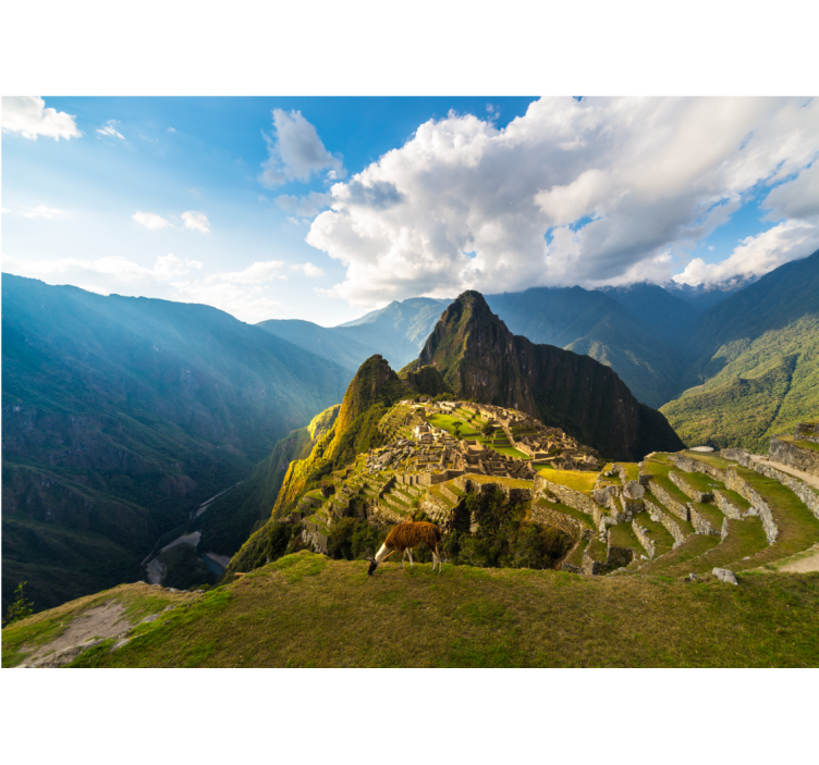 Foto tapeta machu picchu panorama - TenStickers