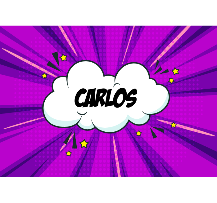 Foto tapete citat naziv stripovskog stila - TenStickers