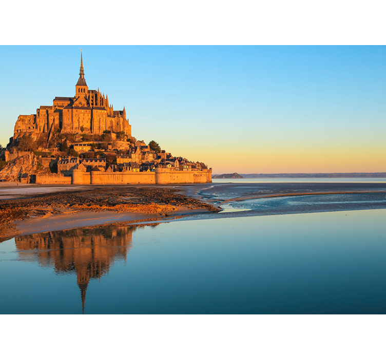 Foto tapete drugih gradova i zemalja mont saint michel - TenStickers