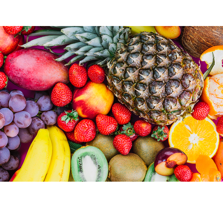 Foto tapete cvijet vibrant voćni miks - TenStickers