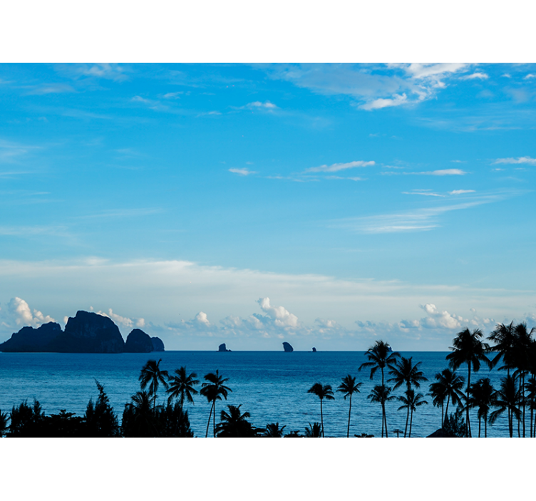 Foto tapeta s pogledom na ocean - TenStickers