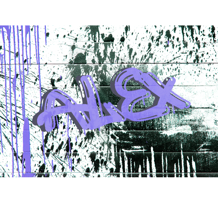 Zidni murali urbane umjetnosti prilagodljiva urbana oznaka - TenStickers