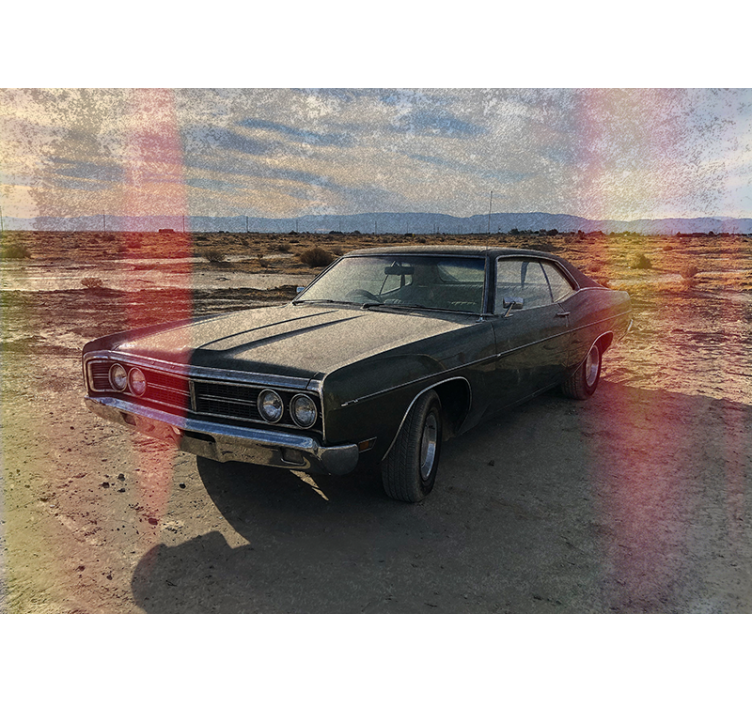 Foto tapete vozila nostalgija za klasične automobile - TenStickers