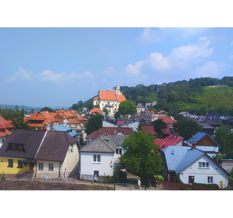 Zidne slike i zidne freske šarmantno seosko selo - TenStickers