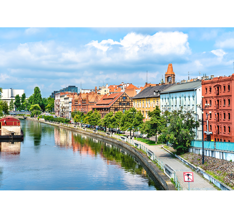 Zidne slike i zidne freske odraz urbanog krajolika baštine - TenStickers