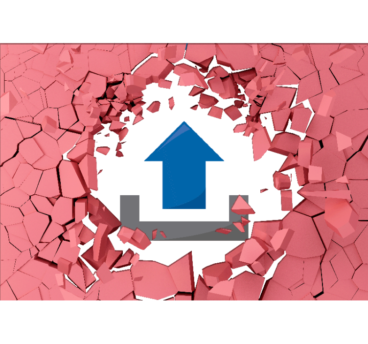 Foto tapete 3d koje prolaze kroz zidove - TenStickers