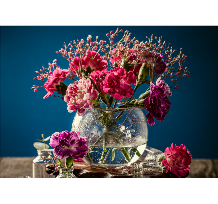 Foto tapete cvijet Živopisna cvjetna kompozicija - TenStickers