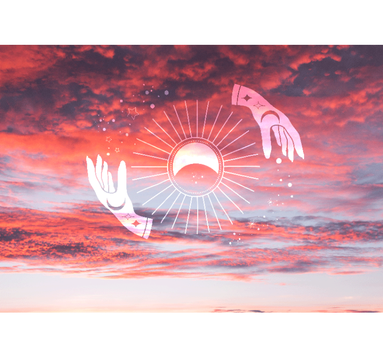 Foto tapete citat kozmičko zagrljaj - TenStickers