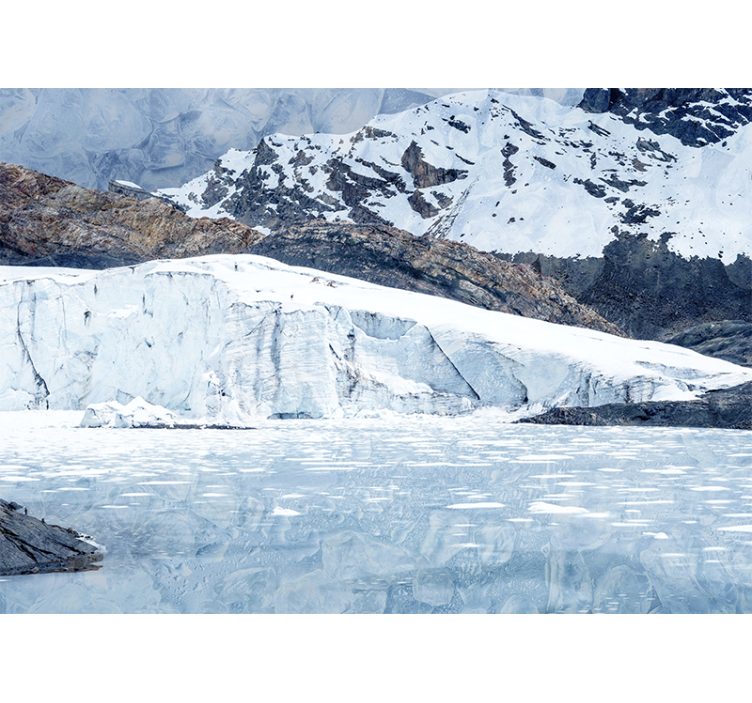 Foto tapete planinski veličanstveni ledenjaci - TenStickers