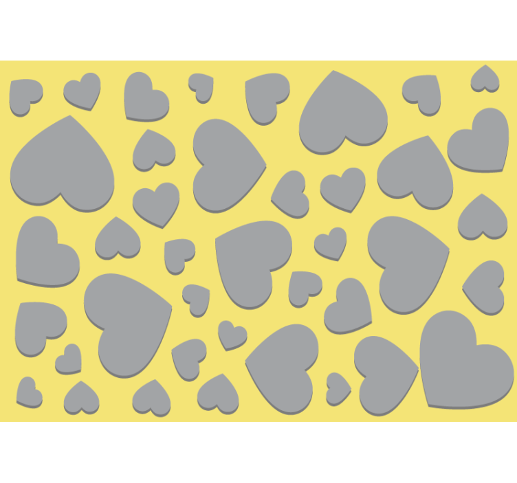 Pantone ljubav romantična pozadina fotografija - TenStickers