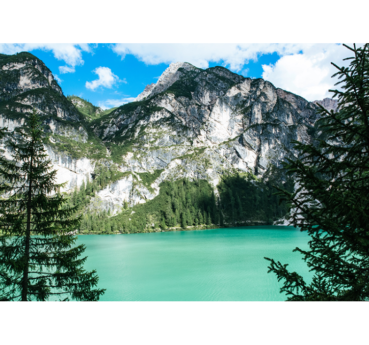 Foto tapeta grand mountain panorama - TenStickers