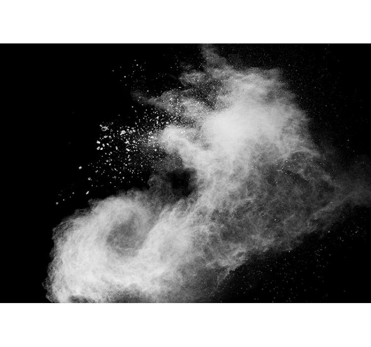 Foto tapete 3d efekt oblaka dima - TenStickers