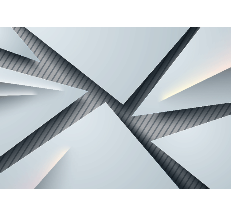 Apstraktni fototapete geometrijski slojeviti oblici - TenStickers