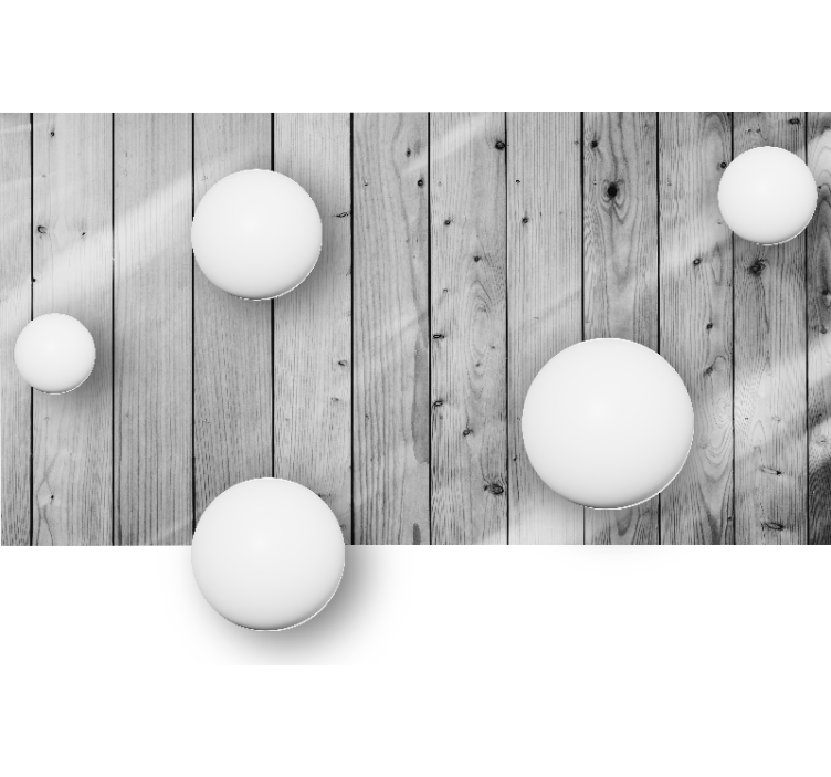 Foto tapete teksturom i uzorkom geometrijski raspored sfera - TenStickers