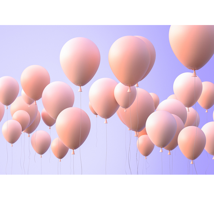 Baloni aranžman dizajn dječji zidni freske - TenStickers