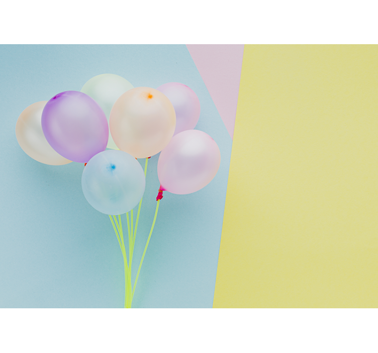 Foto tapete za dječju sobu Šareni baloni - TenStickers