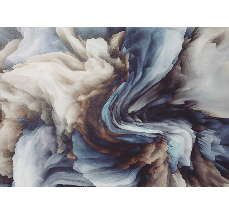 Apstraktni fototapete s vrtložnim teksturama - TenStickers