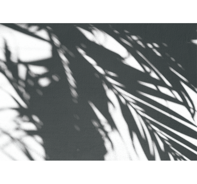 Tapete priroda u sjenovitim uzorcima palmi - TenStickers