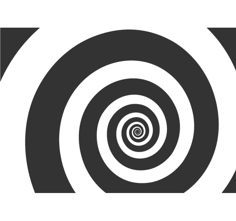 Apstraktni fototapete spiralna iluzija dizajn - TenStickers