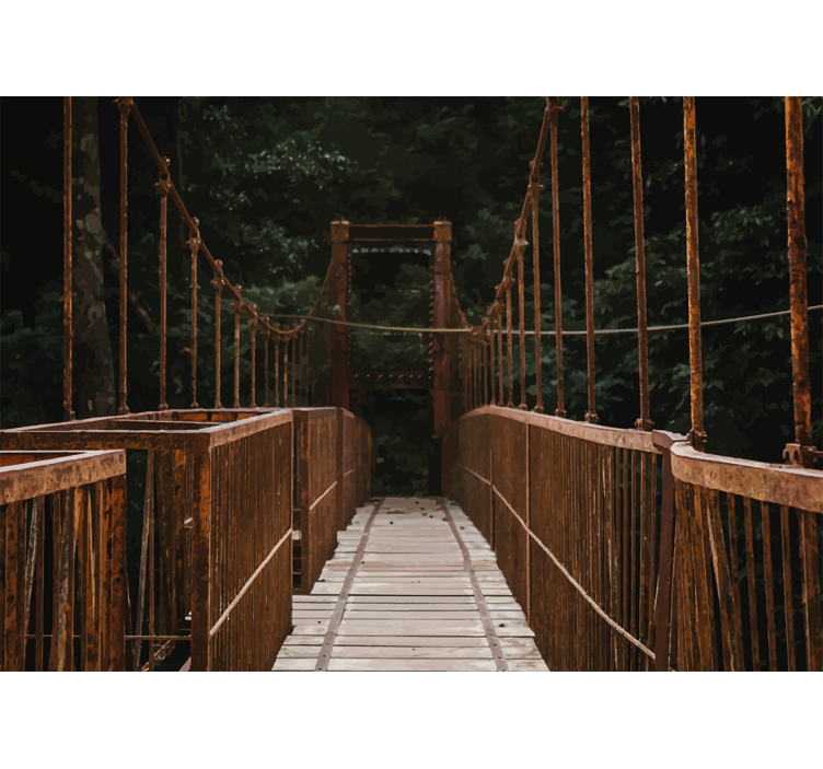 Tapete priroda mostovi u prirodi - TenStickers