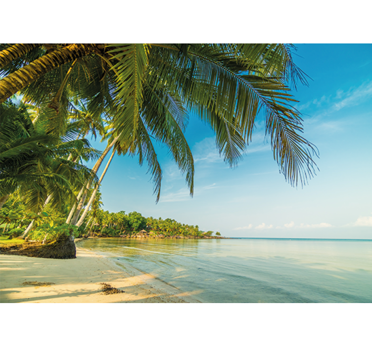 Tapete priroda mirna plaža scena - TenStickers