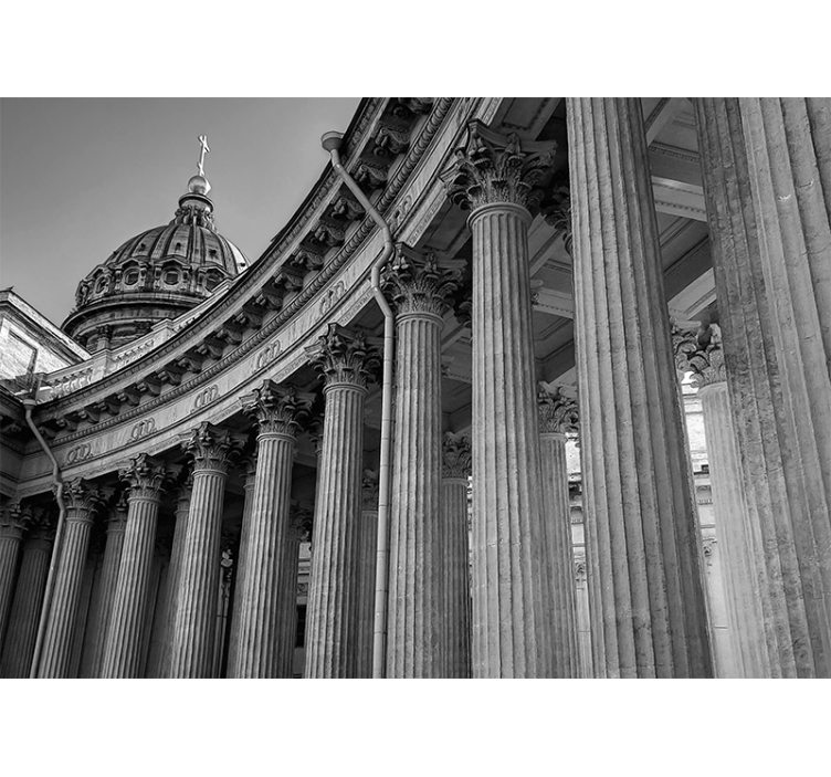 Zidne slike i zidne freske arhitektonske elegancije - TenStickers