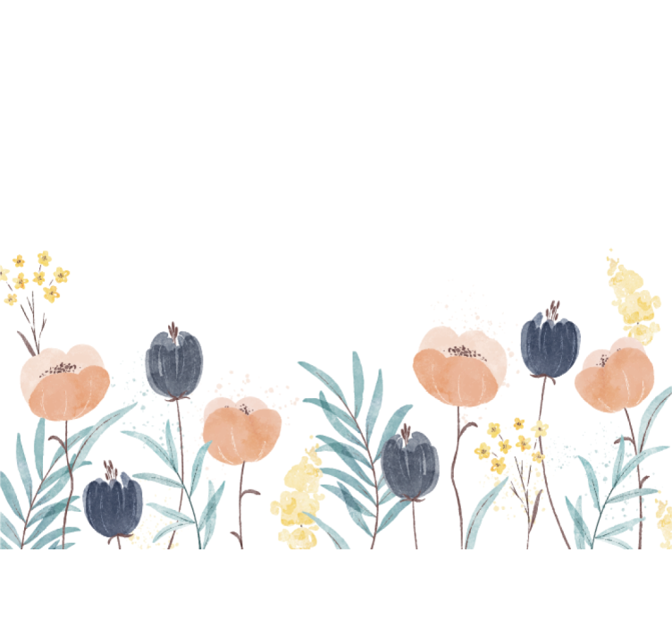 Foto tapete cvijet oduševljavajuća cvjetna kompozicija - TenStickers