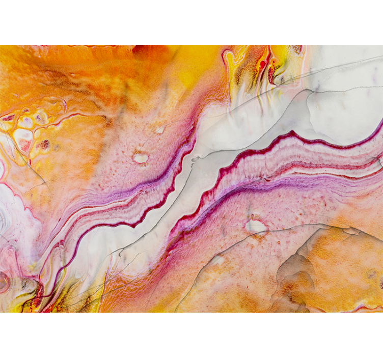 Apstraktni fototapete s vibrantnim fluidnim uzorcima - TenStickers