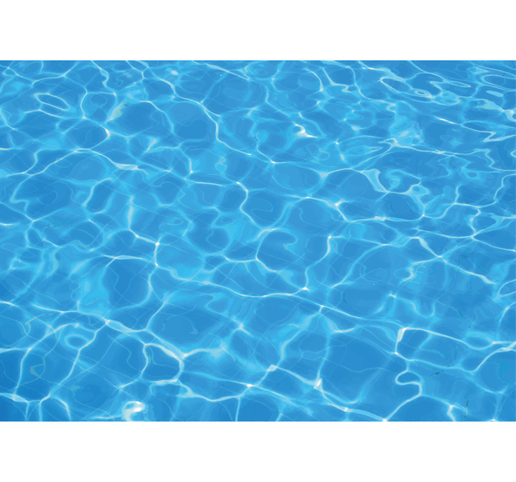 Foto tapeta Čista površina vode - TenStickers