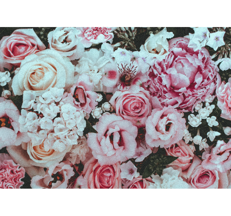 Foto tapete cvijet oduševljenje cvjetnim aranžmanom - TenStickers