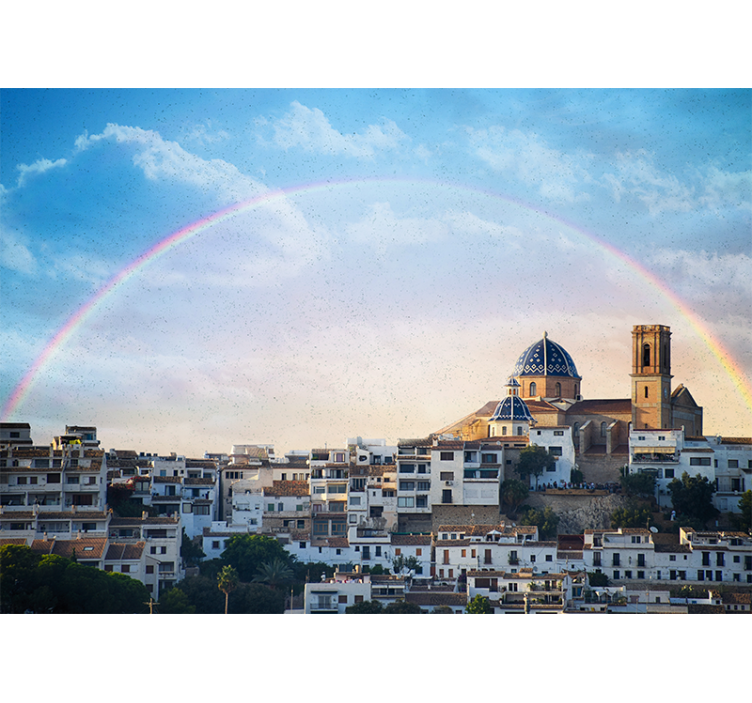 Zidne slike i zidne freske obala gradova - TenStickers