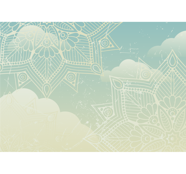 Foto tapete mandale složeni geometrijski uzorak - TenStickers