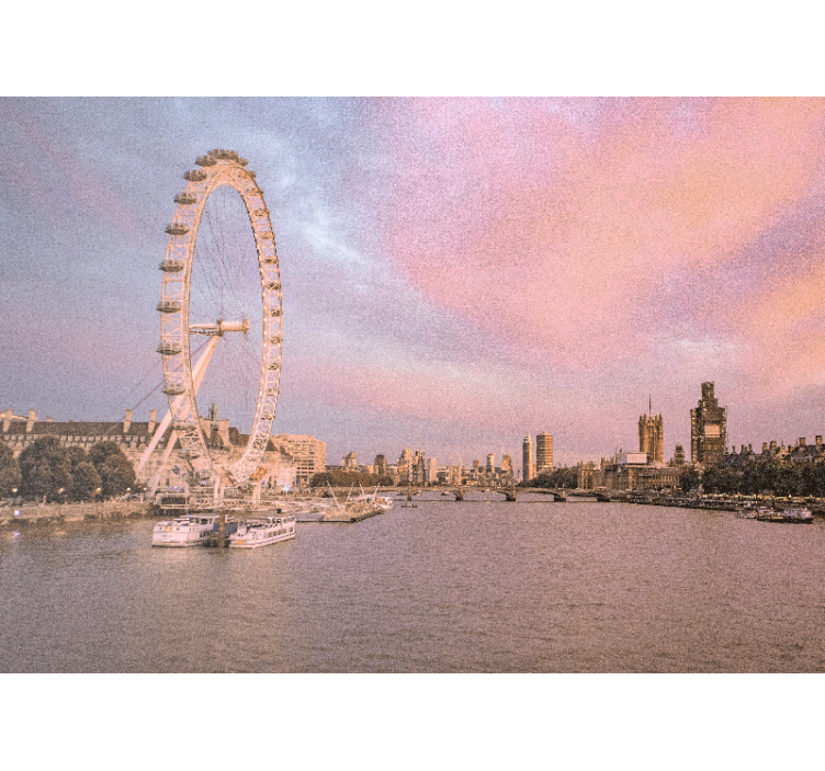Foto tapete london pogled na london eye - TenStickers