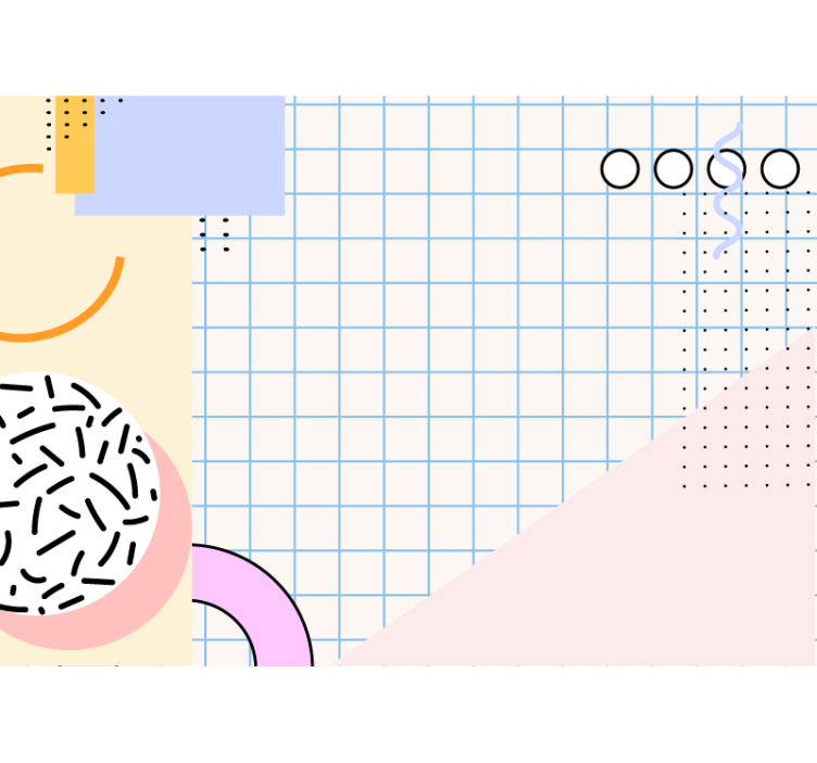 Apstraktni fototapete s geometrijskim oblicima - TenStickers