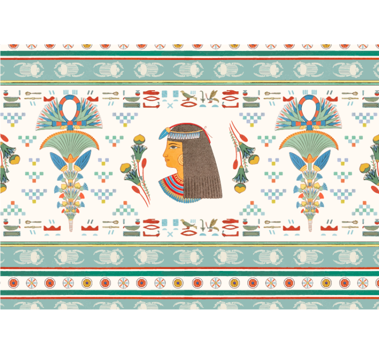 Foto tapete umjetnički profil egipatske žene - TenStickers