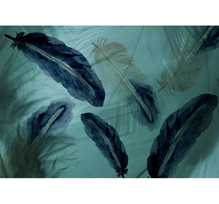 Ostale zidne freske s elegantnim motivima lišća - TenStickers