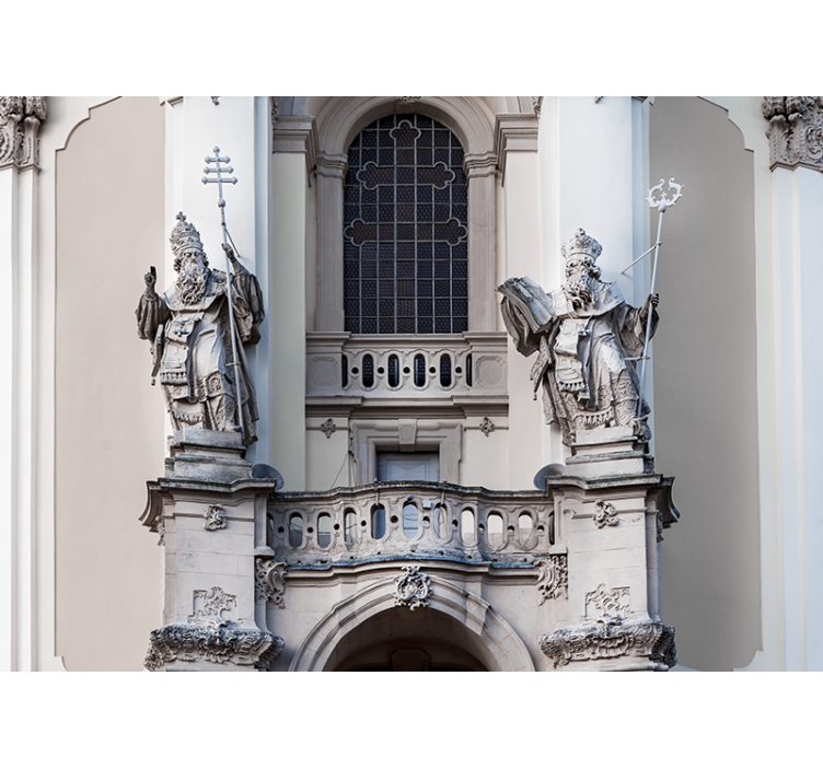 Foto tapete klasična umjetnost kraljevske statue - TenStickers