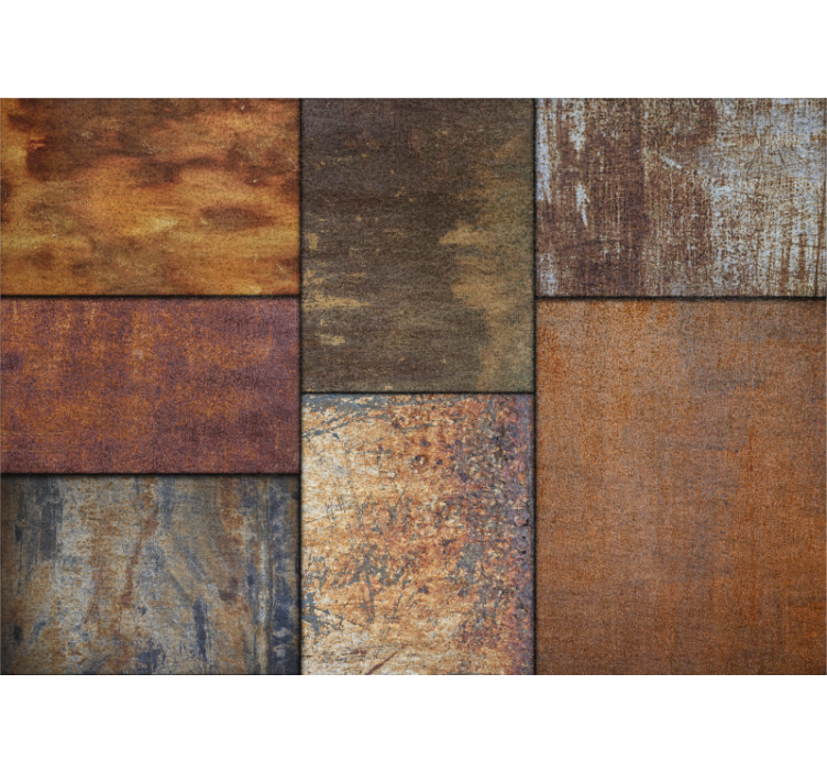 Foto tapete teksturama i uzorcima rustikalni paneli - TenStickers