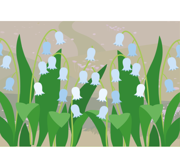 Foto tapete cvijet nježni cvjetni pupoljci - TenStickers