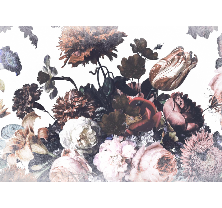 Foto tapete cvijet dizajn cvjetnog aranžmana - TenStickers