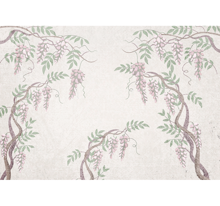 Foto tapete cvijet nježne cvjetne loze - TenStickers