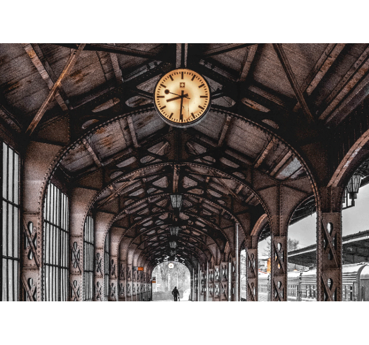 Zidne slike i zidne freske satni prolaz stanice - TenStickers