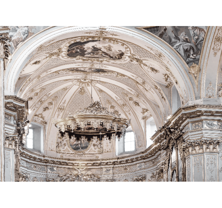 Foto tapete klasična umjetnost ukrasni stropni dizajn - TenStickers