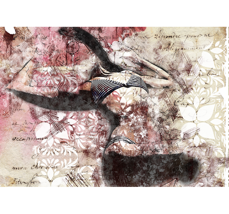 Foto tapete ljubav elegantno plesno kretanje - TenStickers