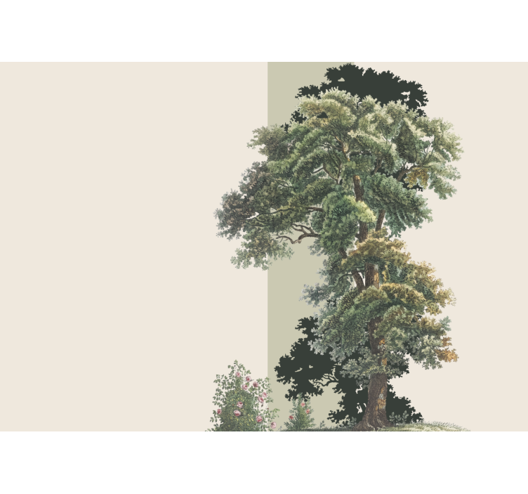 Tapete priroda šarena lišćarska scena - TenStickers