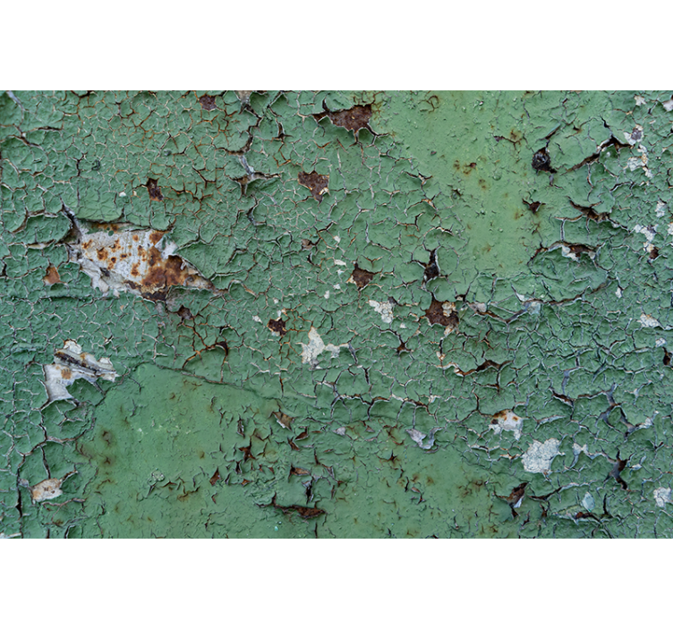 Foto tapete teksturama i uzorcima rugani oguljeni metal - TenStickers