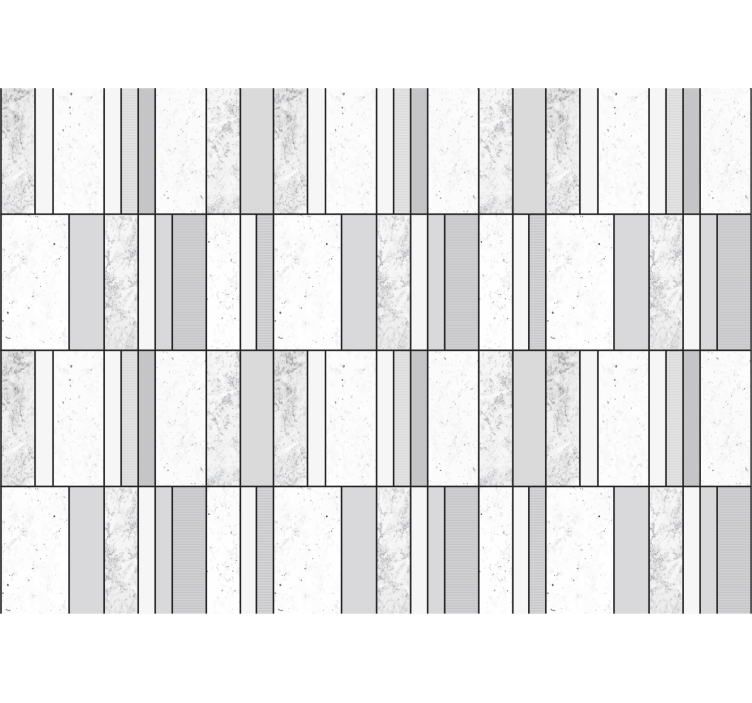 Foto tapete kupaonica mramor s crnim linijama - TenStickers