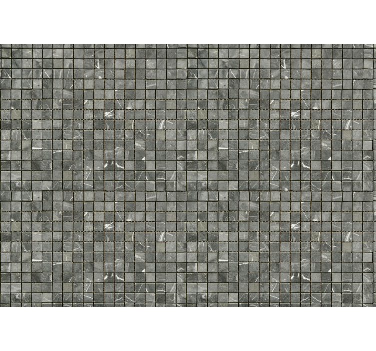 Foto tapete kupaonica crne pločiceCrne pločice - TenStickers